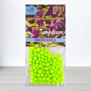 Пінопластова наживка Dolphin Pufi Міді, 6мм, Анісова Олія